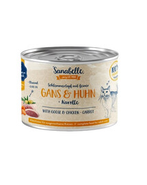 SANABELLE Gans & Huhn 380 g Nassfutter für ausgewachsene Katzen