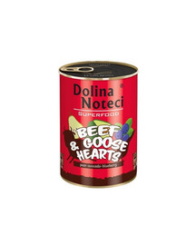 DOLINA NOTECI Premium SuperFood Rinder- und Gänseherz 400 g