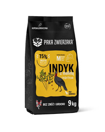 PAKA ZWIERZAKA Seven’th Heaven Trockenfutter mit Truthahn und Himbeeren M 9 kg