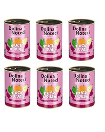 DOLINA NOTECI Premium SuperFood mit Ente und Wachtel 6 x 400 g
