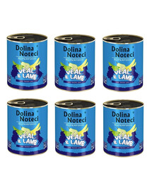 DOLINA NOTECI Premium SuperFood Kalb und Lamm 6x400 g
