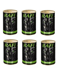 DOLINA NOTECI Rafi Classic mit Wildbret und Karotte in Sauce 1240 g x 6
