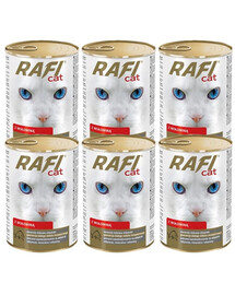 DOLINA NOTECI Rafi Adult Cat mit Rindfleisch in Sauce 6x415 g