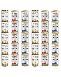RAFI Adult Mix Geschmacks 30x415 g Nassfutter für Katze