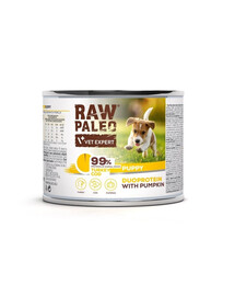 RAW PALEO Turkey&Cod Puppy 200g karma mokra indyk z dorszem dla szczeniąt