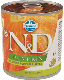 FARMINA N&D Wildschwein & Apfel Adult Nassfutter 285 g