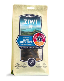 ZIWIPEAK Dog Treats grüne Lammpansen Hundeleckerlis 80 g