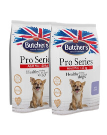 BUTCHER'S ProSeries Dog Trockenfutter mit Lammfleisch 2x800g