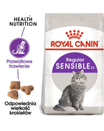 ROYAL CANIN SENSIBLE Trockenfutter für sensible Katzen 3 x 400 g