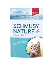 SCHMUSY Nature Thunfisch mit Reis in Gelee 100 g