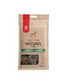 MACED Super Premium Naturel Soft Rindfleisch Hundeleckerli mit Oregano 100g