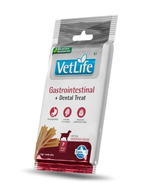 Vet Life Dental Treat Gastrointestinal Medium/Maxi 100 g (7 szt) przysmak dentystyczny dla średnich i dużych psów