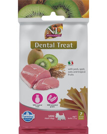 ND Tropical Selection Dental Treat Pork Mini 60 g (7 szt) przysmak dentystyczny dla psów ras małych