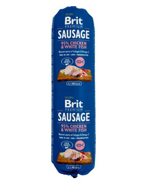 Sausage Chicken & White Fish 800 g
