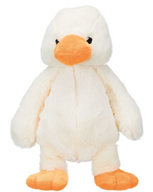 Kaczka, plusz, 38 cm, biała