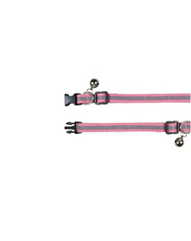 Obroża dla kociąt i małych kotów odblaskowe paski