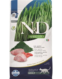 N&D Spirulina Cat Adult Lamb & Wolfberry 1,5 kg
