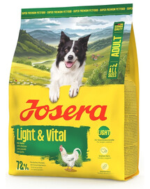 JOSERA Light Vital 900g für Hunde zur Unterstützung der Gewichtskontrolle