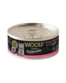 Wild Cat Ultimate Kitten Salmon Pate 85g pasztet z łososiem dla kociąt