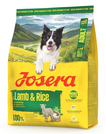 JOSERA Lamb and Rice Adult monoproteinierte Hundefutter 900g