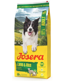 JOSERA Lamm und Reis Adult monoprotein Futter für Hunde 12,5kg