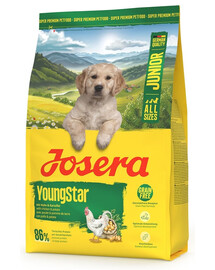 JOSERA YoungStar getreidefreies Futter für Welpen 3kg