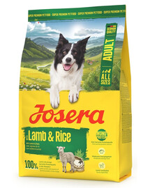 JOSERA Lamb and Rice Adult 3kg monoproteinierte Hundefutter