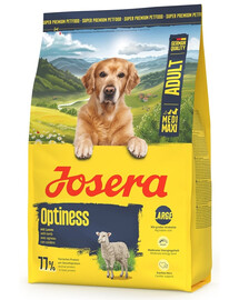 JOSERA Adult Optiness für Hunde mittelgroßer und großer Rassen mit großen Kroketten 3kg