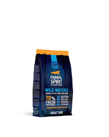PRIMAL SPIRIT Wild Waters Trockenfutter mit Fisch halbweich für adulte Hunde 2x1 kg