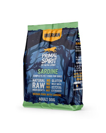 PRIMAL SPIRIT Iberian Adult Sardine Trockenfutter mit Sardine für adulte Hunde 2x1kg
