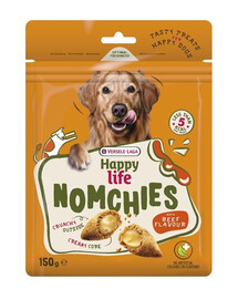 VERSELE-LAGA Happy Life Snack Nomchies Beef Snack zur Unterstützung der Zahngesundheit 150g