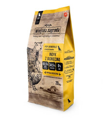 Indyk z jagnięciną chrupki M 20kg