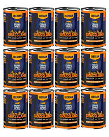 PRIMAL SPIRIT Iberian Ancestral Grassland Nassfutter mit Schweinefleisch für adulte Hunde 12x400 g