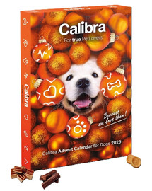 CALIBRA Adventskalender mit Fleischsnacks für Hunde