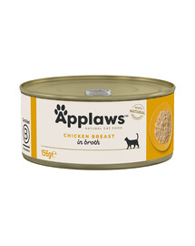 APPLAWS Cat Adult Chicken Breast in Broth pierś z kurczaka w bulionie 156g
