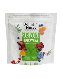 DOLINA NOTECI Premium Trockenfutter Wildfleisch für Hunde 1 kg