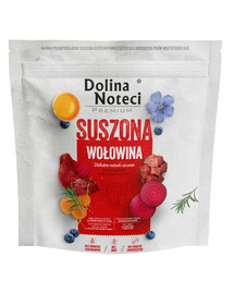 DOLINA NOTECI Premium Rind Trockenfutter für Hunde 1 kg