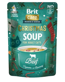 BRIT Care Cat Christmas Soup Beef Suppe mit Rindfleisch und Gemüse für Katzen 75g
