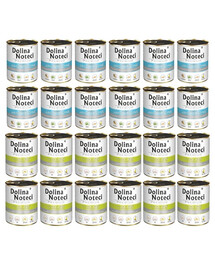 DOLINA NOTECI Mix smaków Premium Bogata w jagnięcinę i gęś z ziemniakami 24x800g