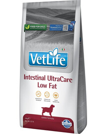 Vet Life Dog Intestinal Ultra Care Low Fat 10 kg dietetyczna karma dla psów