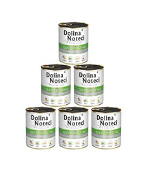 DOLINA NOTECI Premium Nassfutter reich an Wildfleisch 6x800g