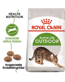 ROYAL CANIN Outdoor 30 Trockenfutter für adulte Freigängerkatzen 2x2 kg