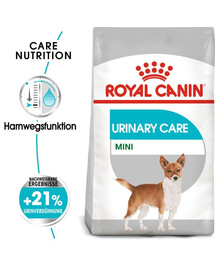 ROYAL CANIN CCN Mini Urinary Care Trockenfutter für adulte Hunde, kleine Rassen, zum Schutz der unteren Harnwege 4x1 kg