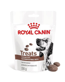 ROYAL CANIN VHN Dog Gastro Treats Snack für Hunde mit empfindlichem Verdauungssystem 12x230g