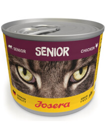 JOSERA Cat Senior Nassfutter für ältere Katzen 24x200g