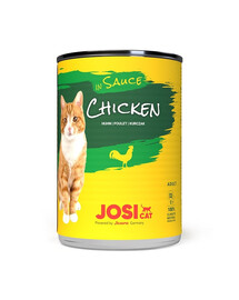 JOSERA JosiCat Huhn in Soße für adulte Katzen 24x415g