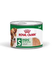 ROYAL CANIN Mini Adult Pastete für erwachsene Hunde kleiner Rassen 12x195 g