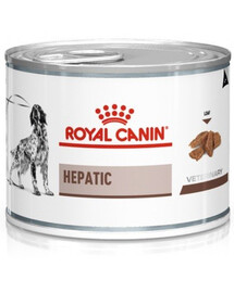 ROYAL CANIN Hepatic Nassfutter für erwachsene Hunde mit Lebererkrankung 24x200 g