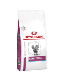 ROYAL CANIN Cat renal special Trockenfutter für Katzen zur Anwendung bei chronischem oder akutem Nierenversagen 2x2 kg