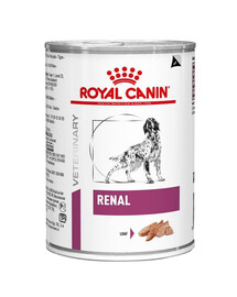 ROYAL CANIN Dog Renal Nassfutter für Hunde mit chronischem Nierenversagen 24x410 g